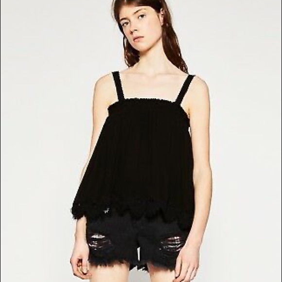 Zara Tops - Zara Crochet Camisole